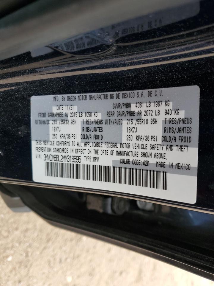 2021 Mazda Cx-30 Select VIN: 3MVDMBBL2MM318695 Lot: 86263765