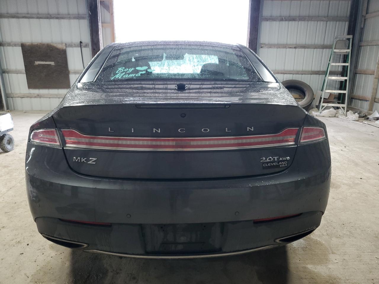 2017 Lincoln Mkz Reserve VIN: 3LN6L5F99HR602794 Lot: 89858925