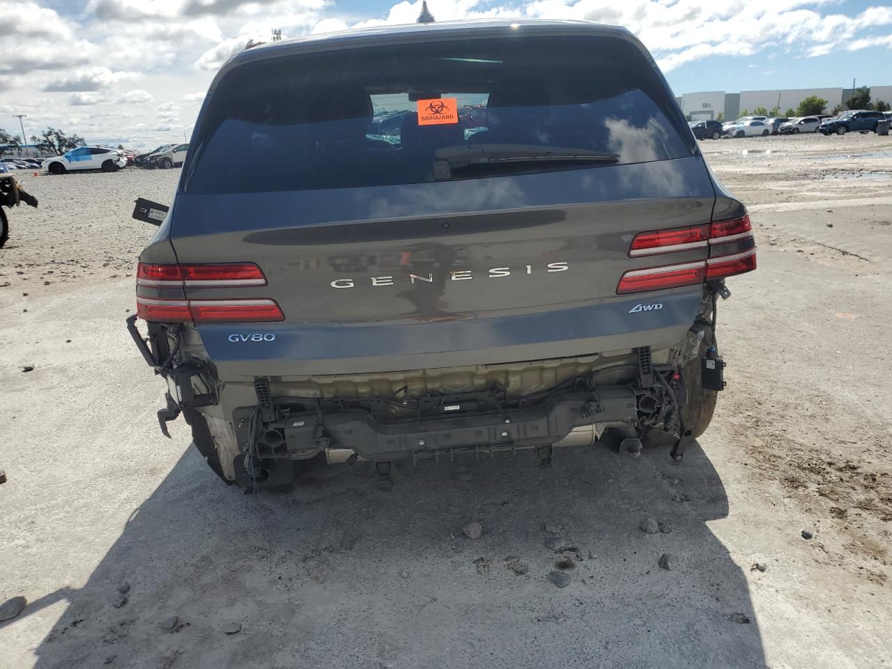 2023 Genesis Gv80 Base VIN: KMUHBDSB0PU110128 Lot: 84994905