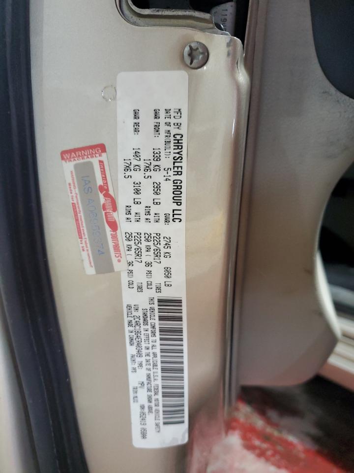 2014 Chrysler Town & Country Touring VIN: 2C4RC1BG4ER403409 Lot: 90503715