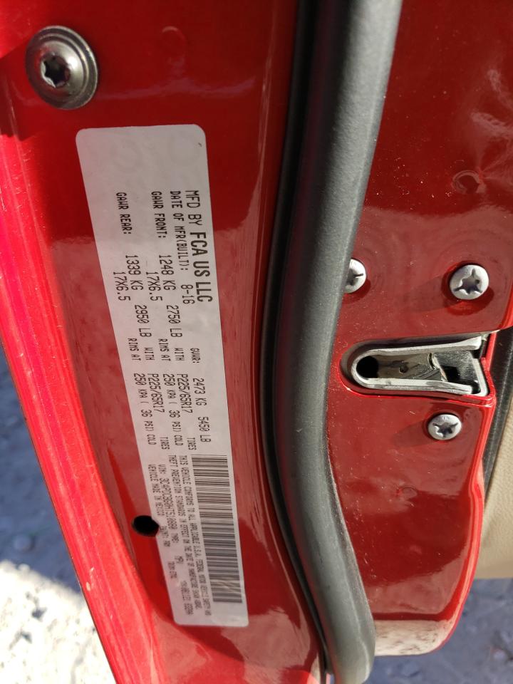 2017 Dodge Journey Sxt VIN: 3C4PDCBG0HT510880 Lot: 86619395