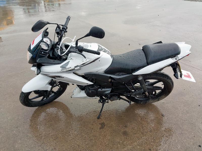 2013 HONDA CBF 125 M-D  for sale at Copart YORK