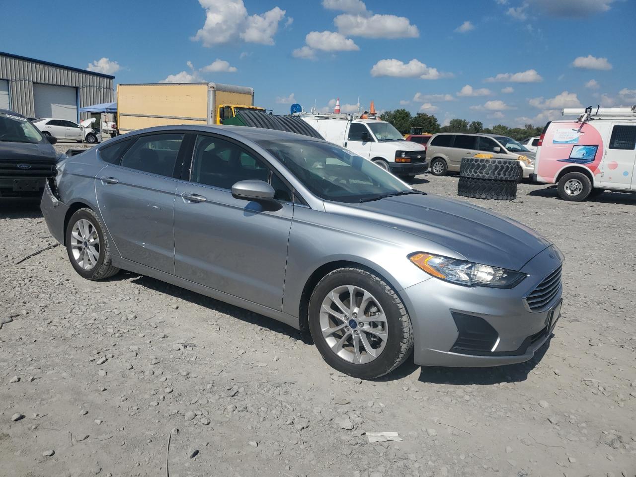 2020 Ford Fusion Se VIN: 3FA6P0HD3LR125808 Lot: 84547515