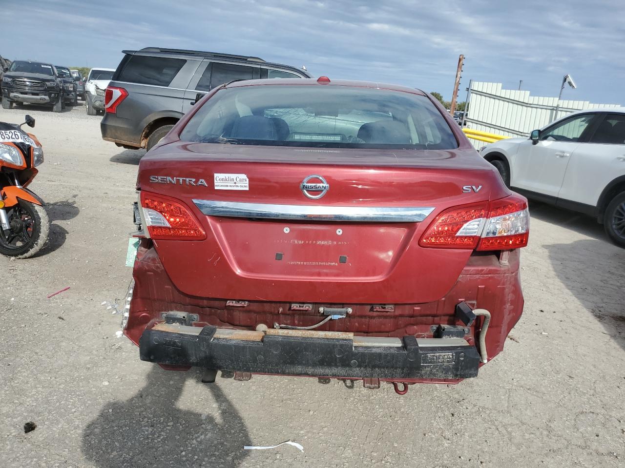 2015 Nissan Sentra S VIN: 3N1AB7AP9FL657221 Lot: 85756785