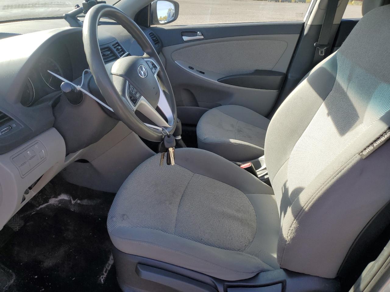 2012 Hyundai Accent Gls VIN: KMHCT4AE1CU251530 Lot: 82392105