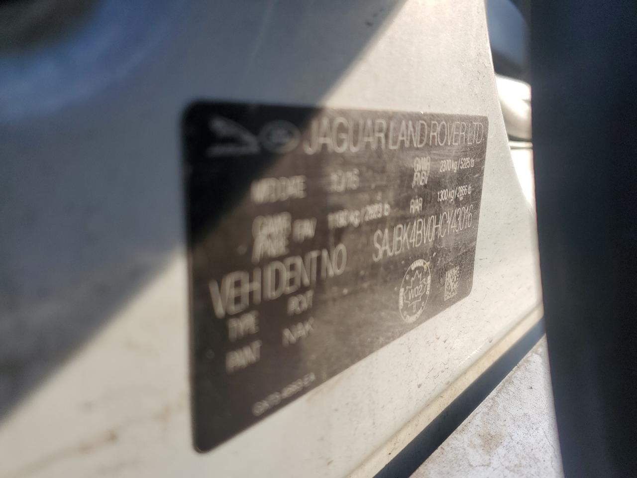 2017 Jaguar Xf Prestige VIN: SAJBK4BV0HCY43016 Lot: 85311375