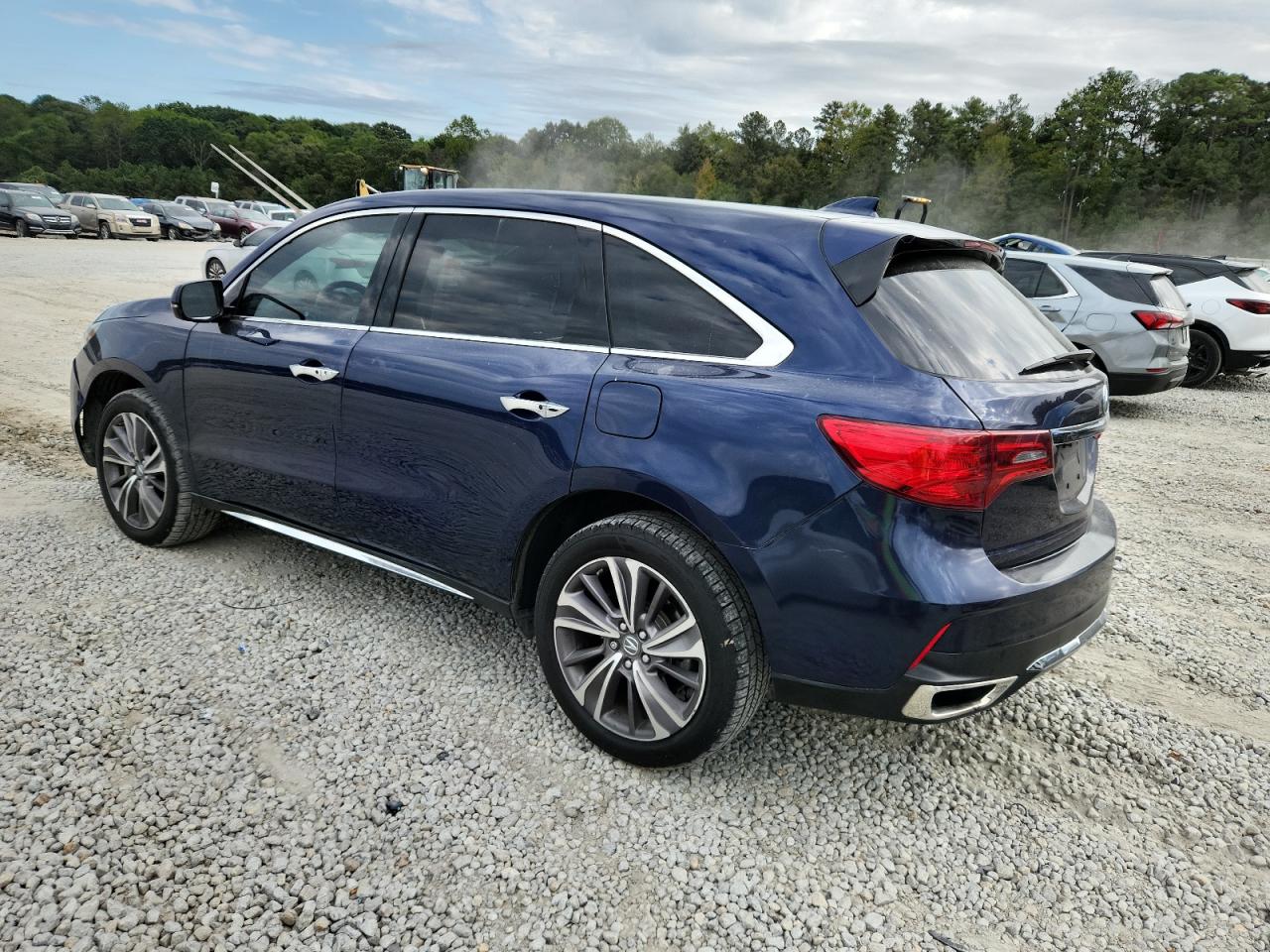 2018 Acura Mdx Technology blue null gas 5J8YD4H55JL027260 photo #3