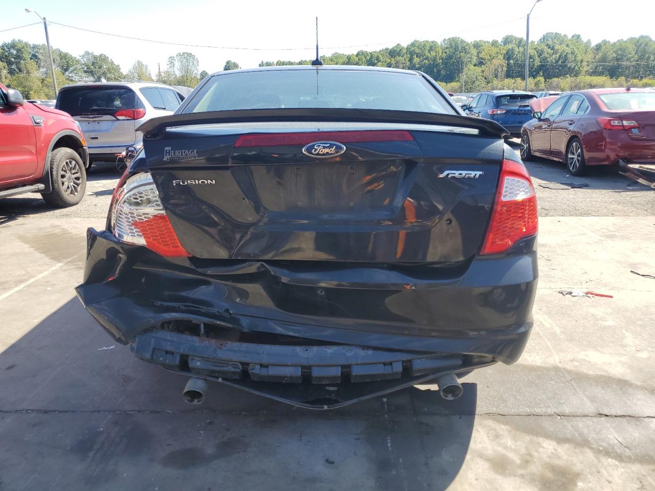 2012 Ford Fusion Sport VIN: 3FAHP0KC4CR443588 Lot: 84745255
