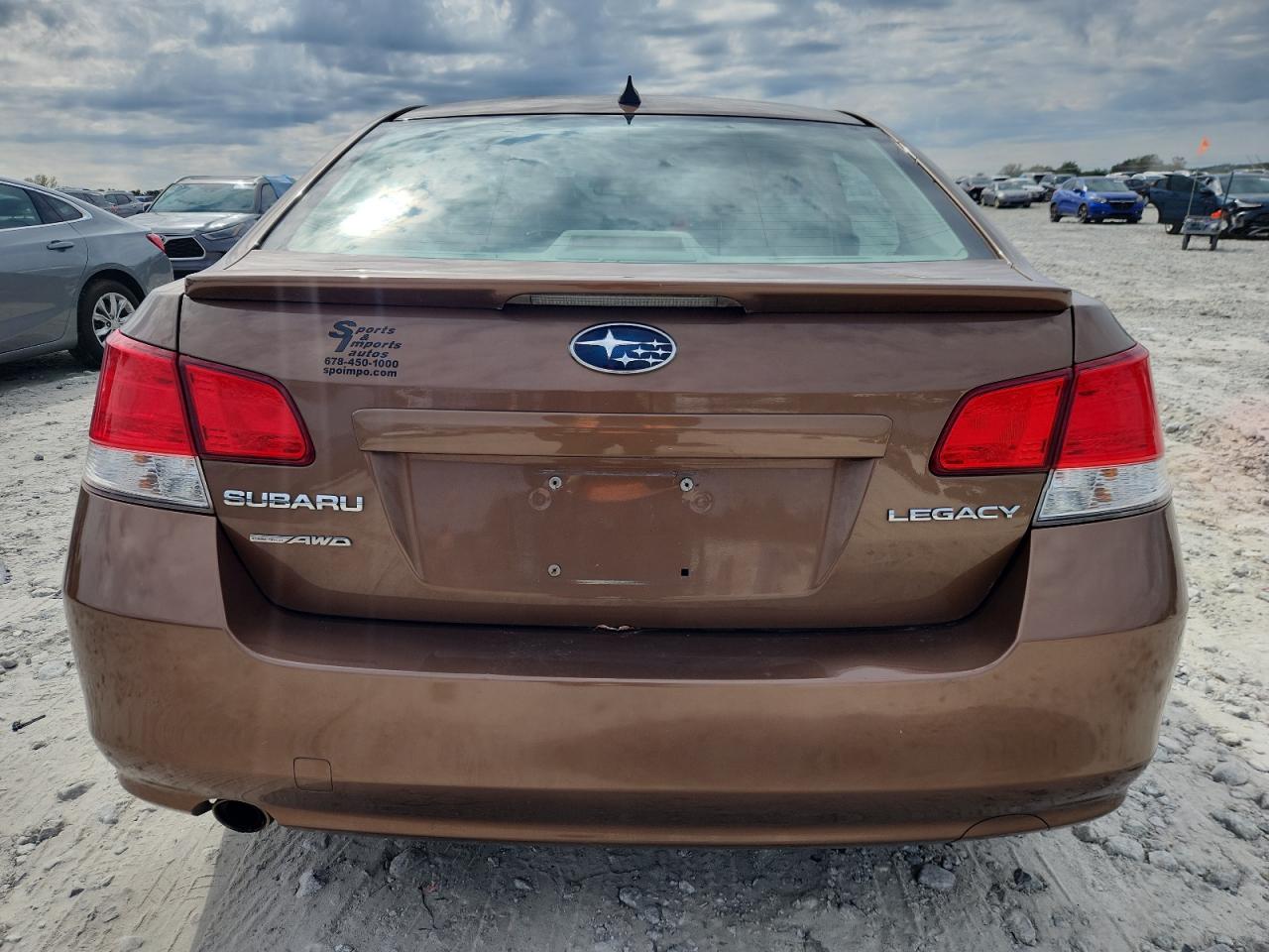 2011 Subaru Legacy 2.5I Limited VIN: 4S3BMCK69B3236549 Lot: 86210125