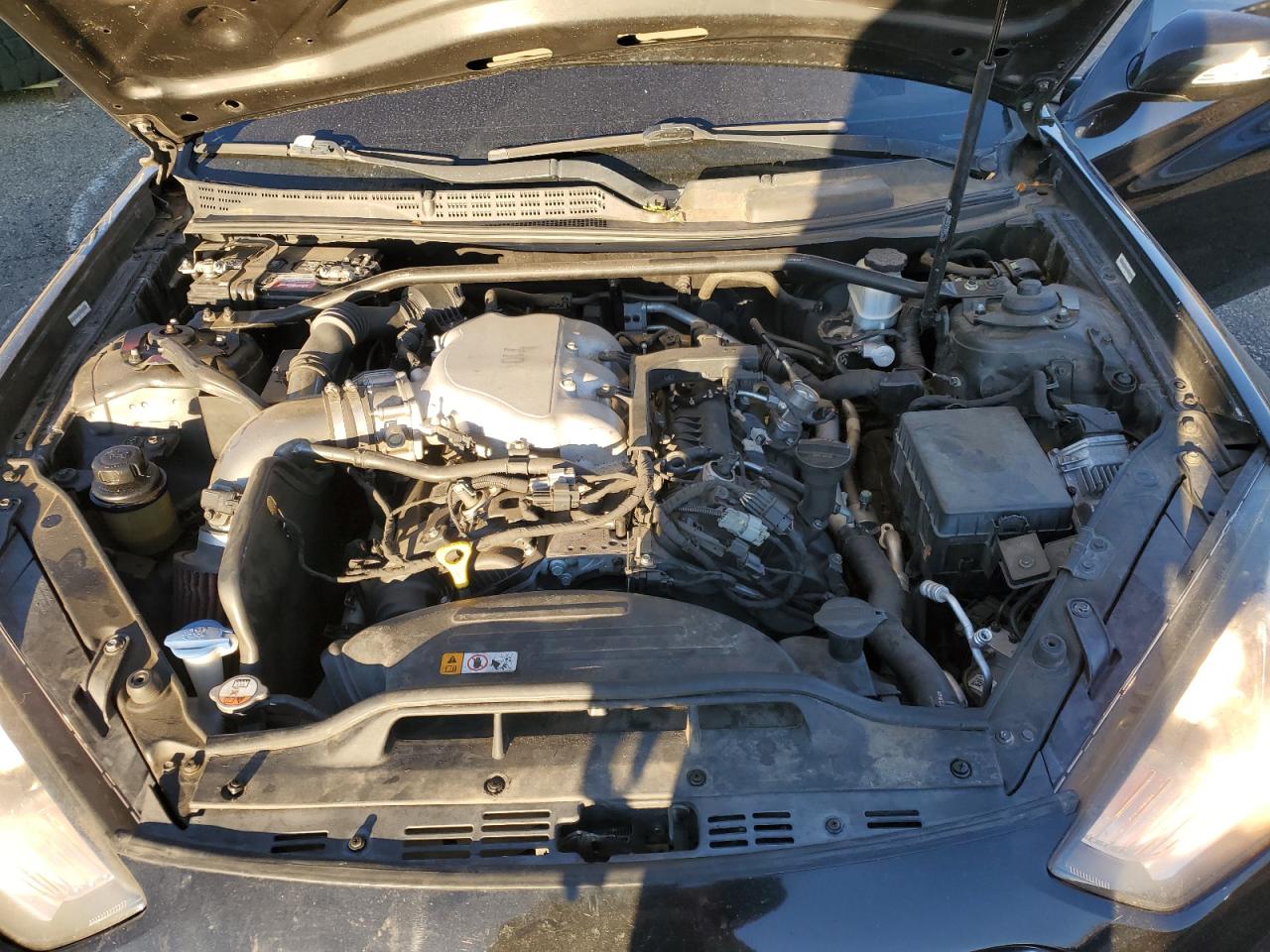 2013 Hyundai Genesis Coupe 3.8L VIN: KMHHU6KJ0DU110170 Lot: 87098755