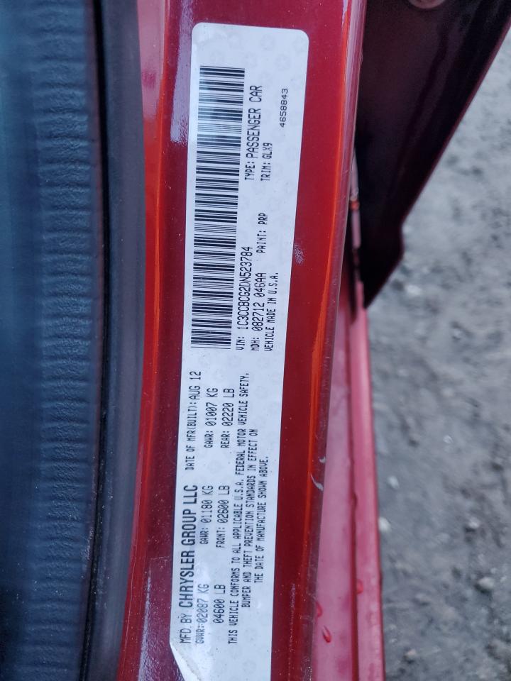 2013 Chrysler 200 Limited VIN: 1C3CCBCG2DN523784 Lot: 90636785