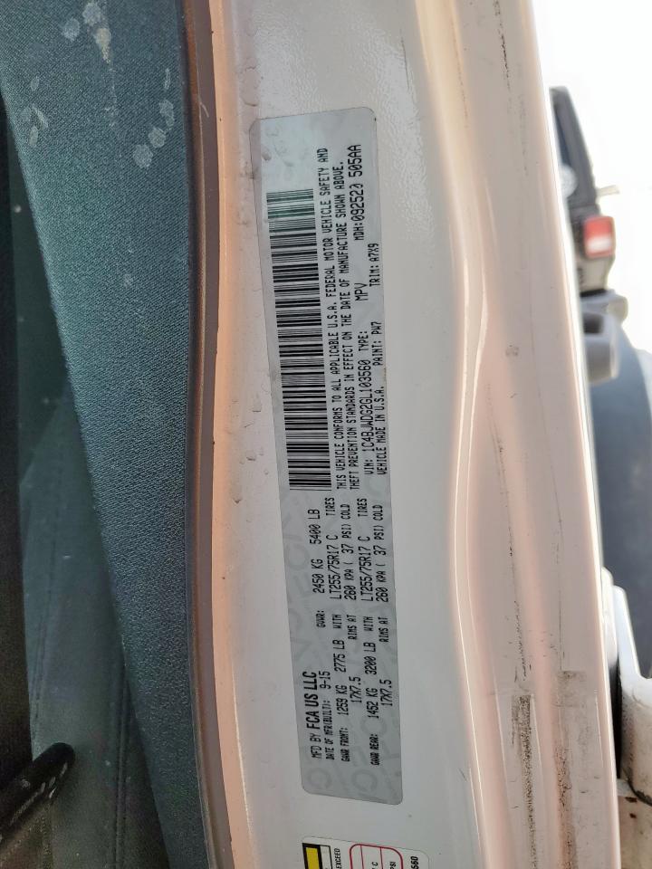 2016 Jeep Wrangler Unlimited Sport VIN: 1C4BJWDG2GL103560 Lot: 84650525