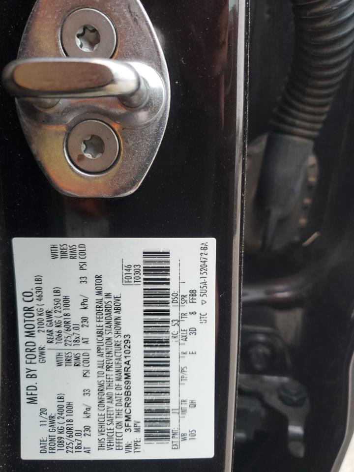 2021 Ford Bronco Sport Big Bend VIN: 3FMCR9B69MRA10293 Lot: 85570435