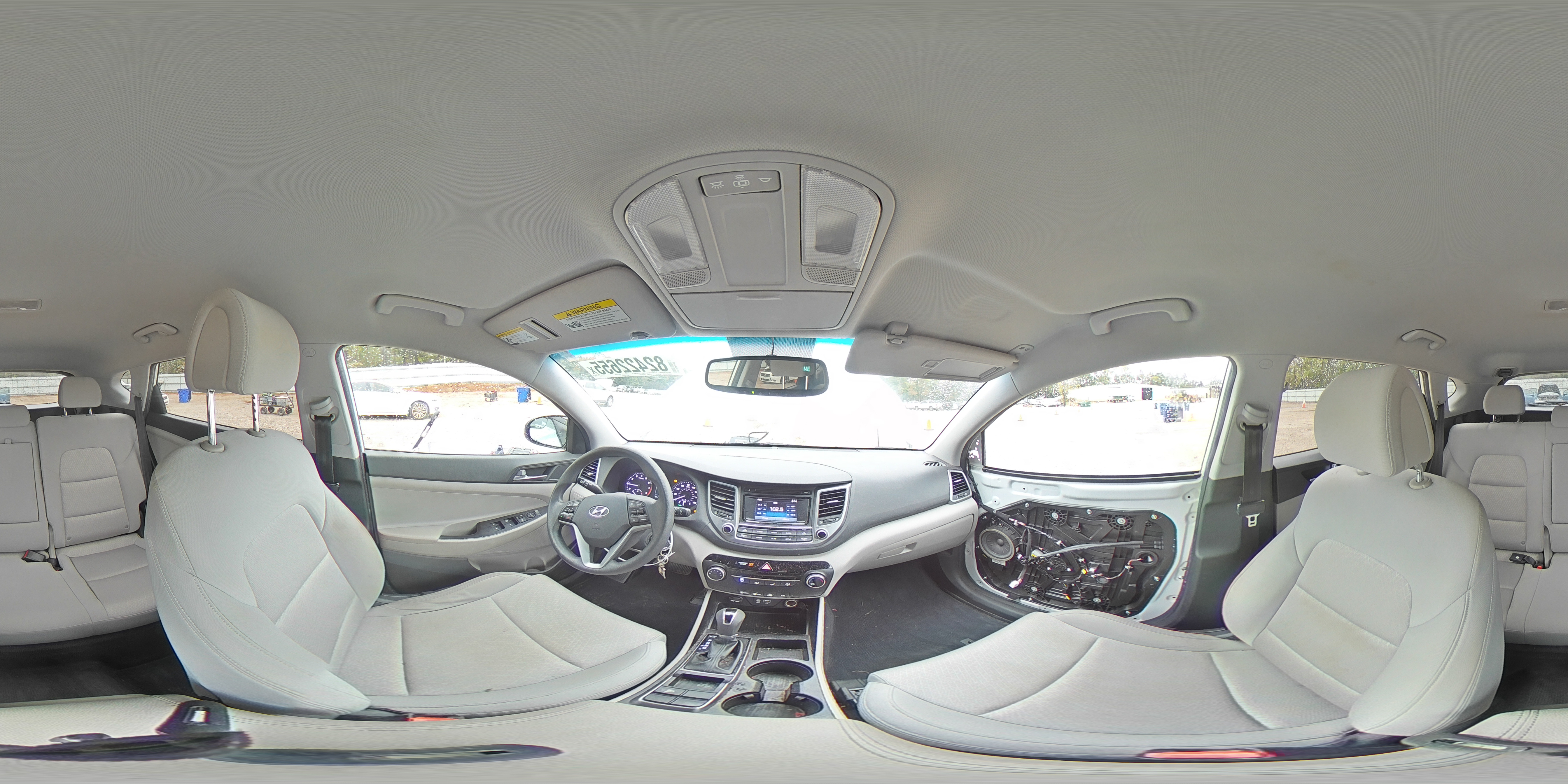 2017 Hyundai Tucson Se VIN: KM8J23A48HU474358 Lot: 82422655