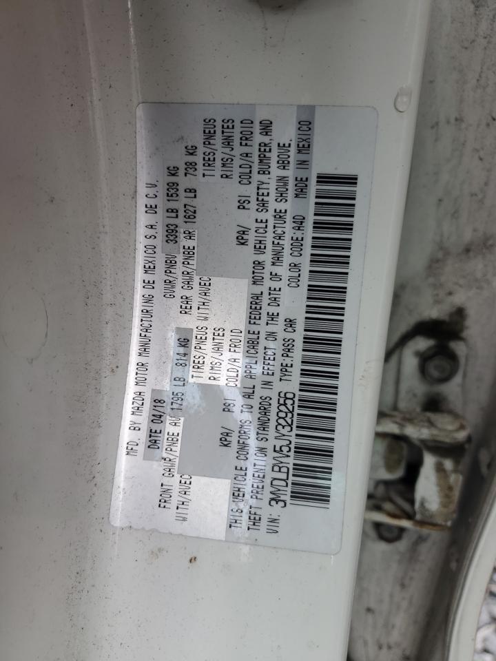 2018 Toyota Yaris Ia VIN: 3MYDLBYV5JY329256 Lot: 85689055