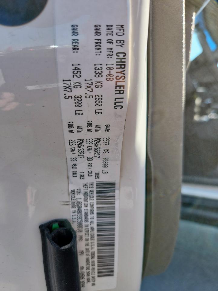 2009 Jeep Grand Cherokee Laredo VIN: 1J8GR48K59C506610 Lot: 85314445