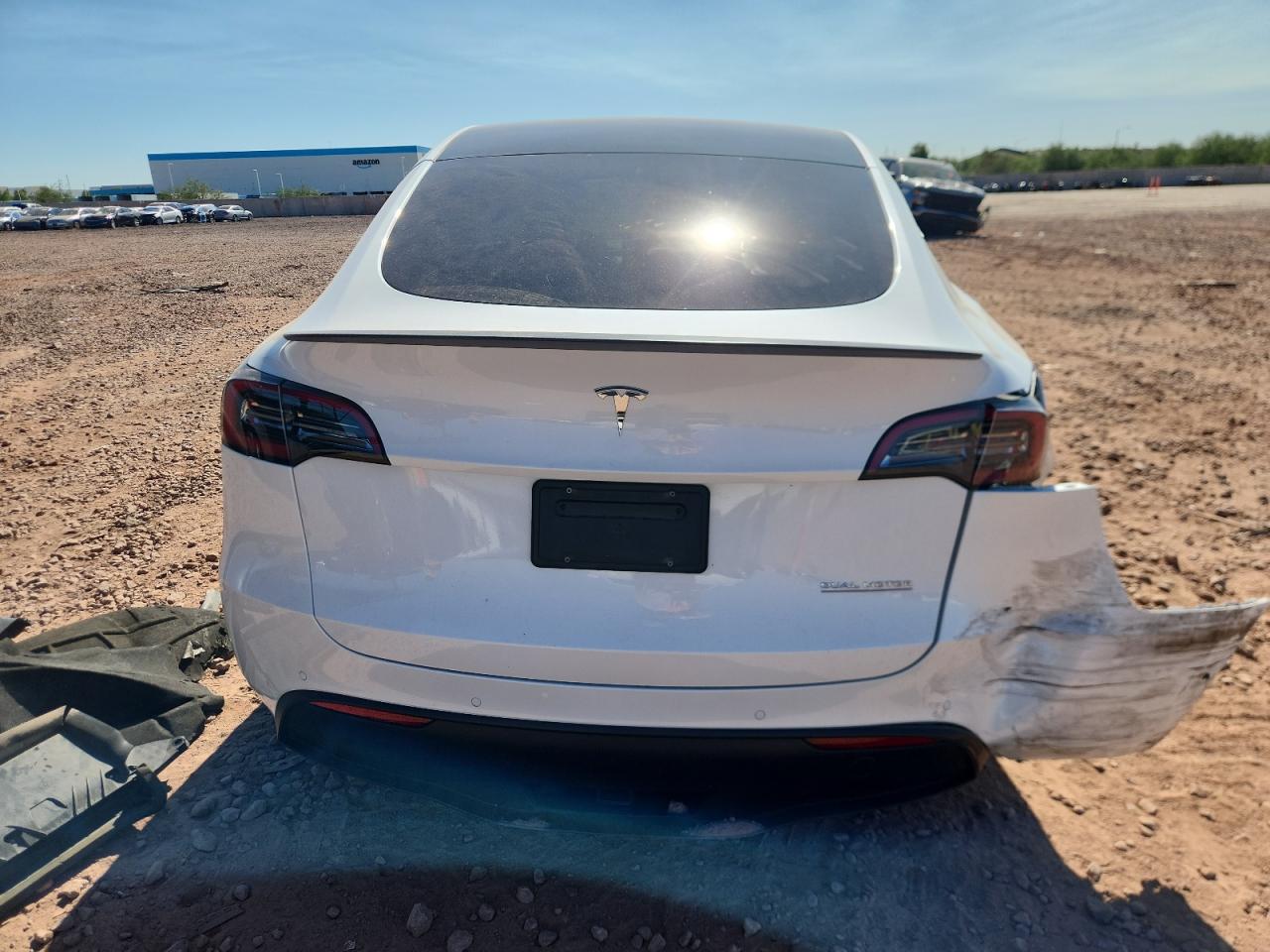 2021 Tesla Model Y VIN: 5YJYGDEFXMF302292 Lot: 90728685