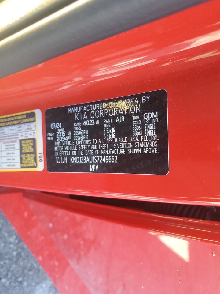 2025 Kia Soul Lx VIN: KNDJ23AU1S7249662 Lot: 86187755