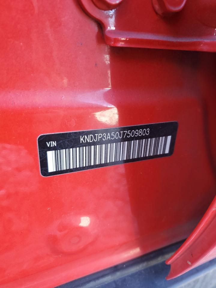 2018 Kia Soul + VIN: KNDJP3A50J7509803 Lot: 82542815