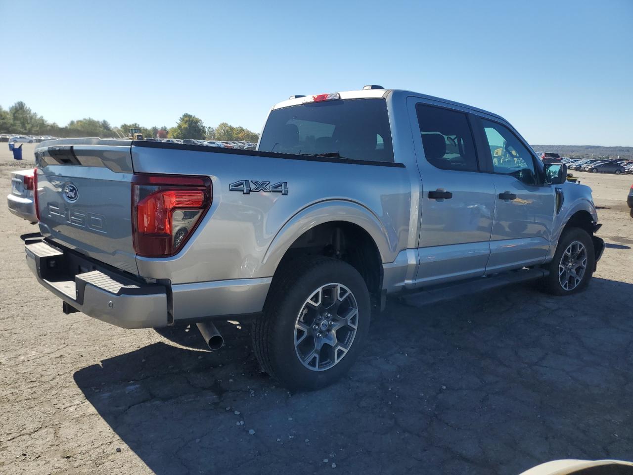 2024 Ford F150 Stx silver null gas 1FTEW2LP5RKD46491 photo #4