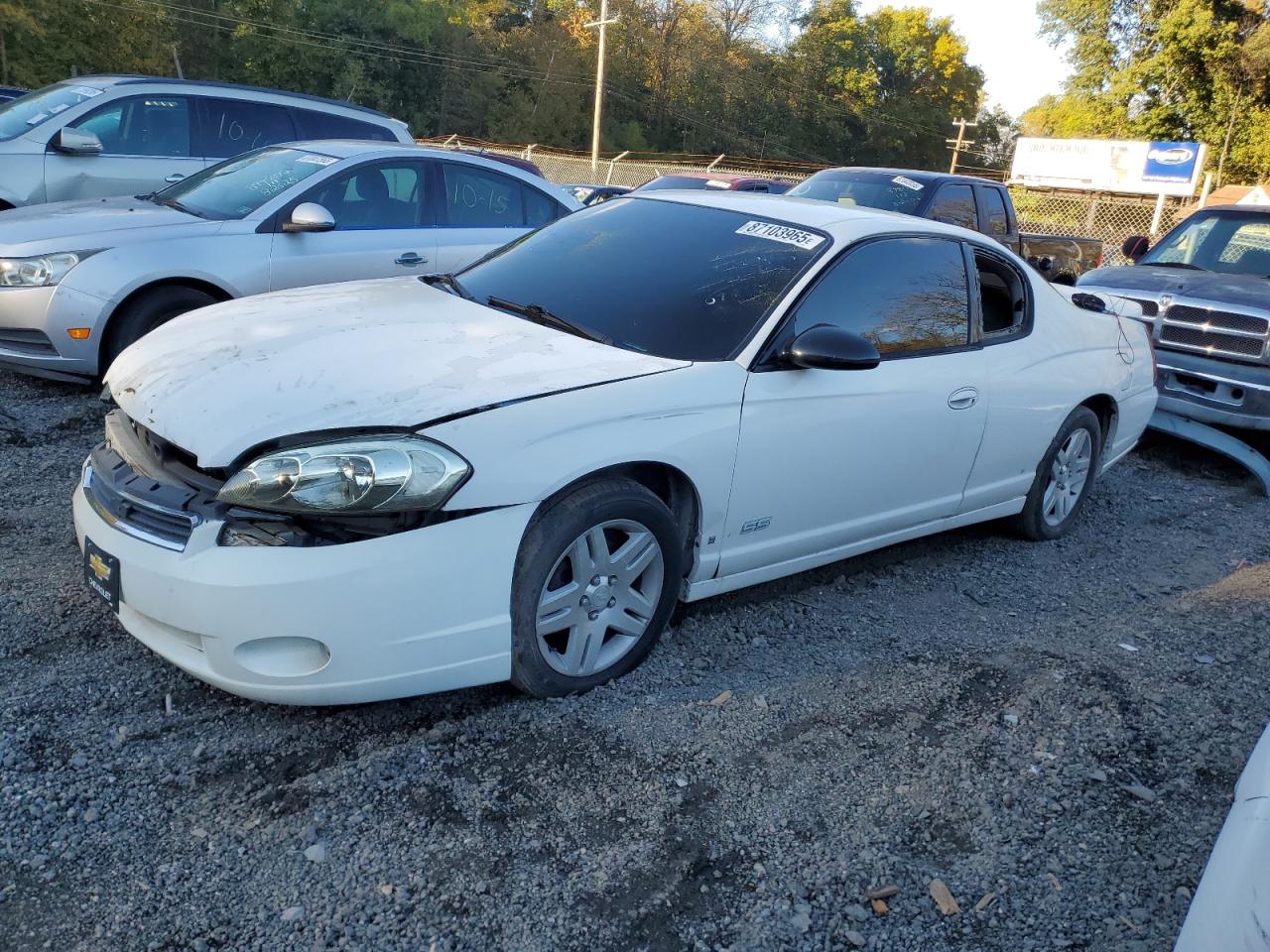 CHEVROLET MONTECARLO 2007. Lot# 87103965. VIN 2G1WK15K779102084. Photo 1
