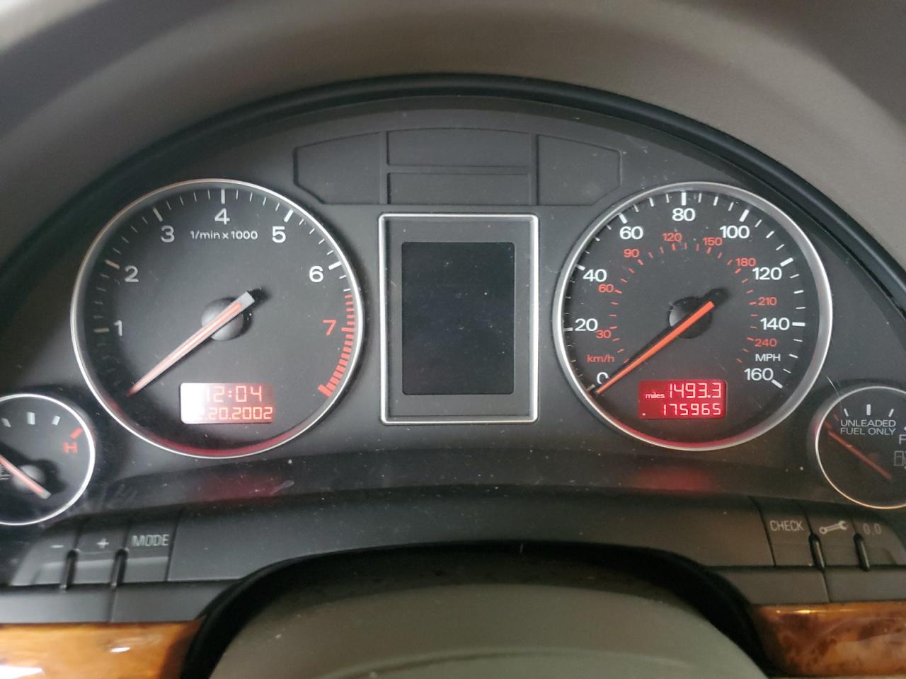 2002 Audi A4 3.0 Quattro VIN: WAULT68E12A309896 Lot: 89681935