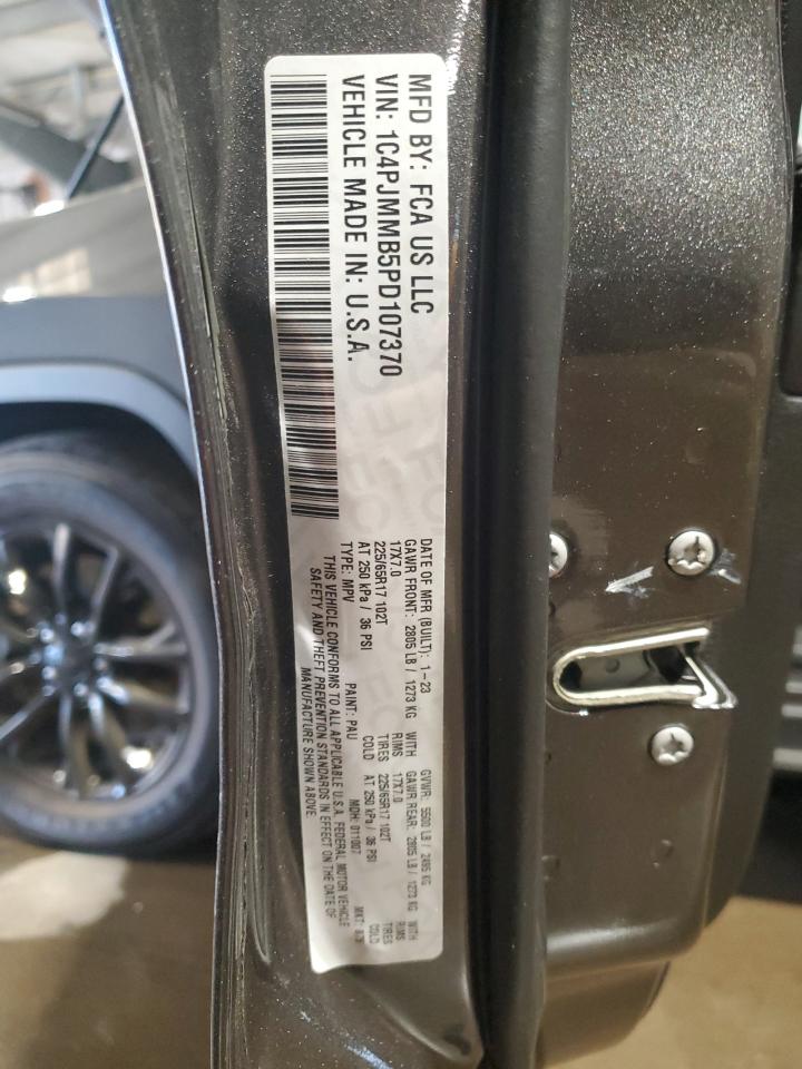 2023 Jeep Cherokee Altitude Lux VIN: 1C4PJMMB5PD107370 Lot: 87251875