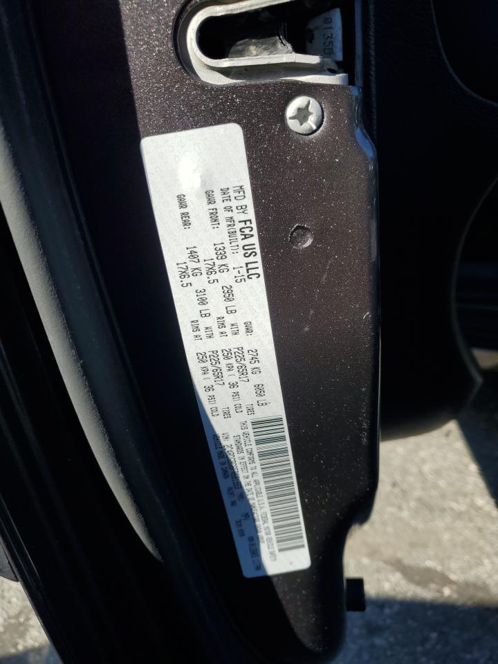 2015 Dodge Grand Caravan Se VIN: 2C4RDGBG6FR681553 Lot: 84703065