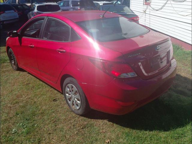 Седаны HYUNDAI ACCENT 2016 Красный