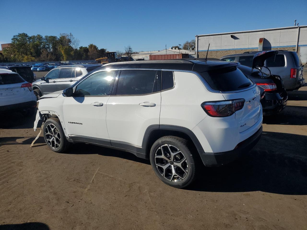 2025 Jeep Compass Limited white  gas 3C4NJDCN6ST509596 photo #3