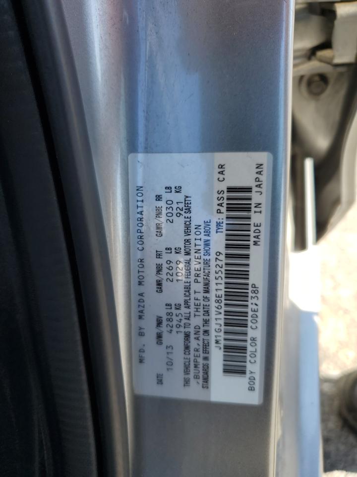 2014 Mazda 6 Touring VIN: JM1GJ1V68E1155279 Lot: 84061685