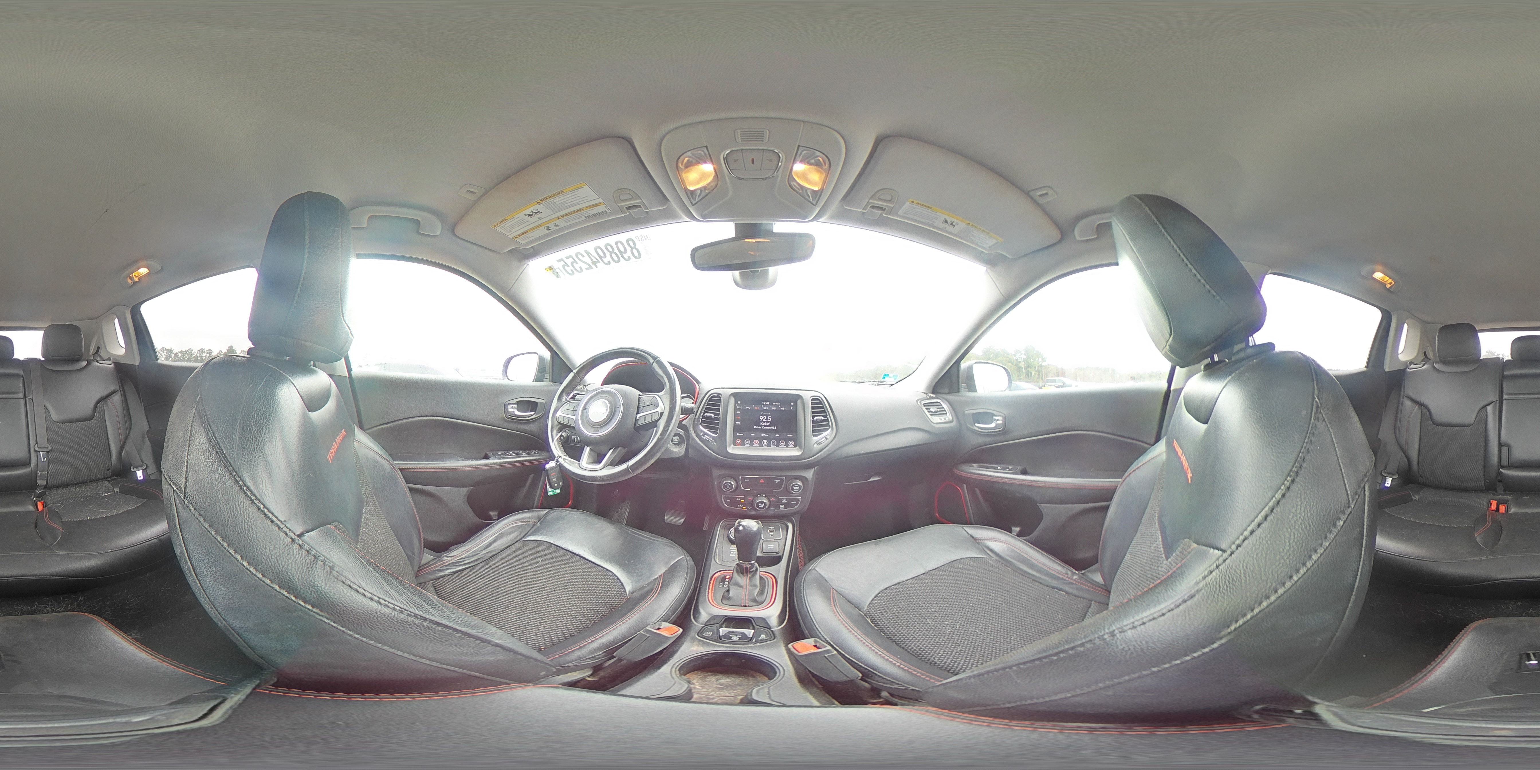 2019 Jeep Compass Trailhawk VIN: 3C4NJDDB4KT639073 Lot: 89894255