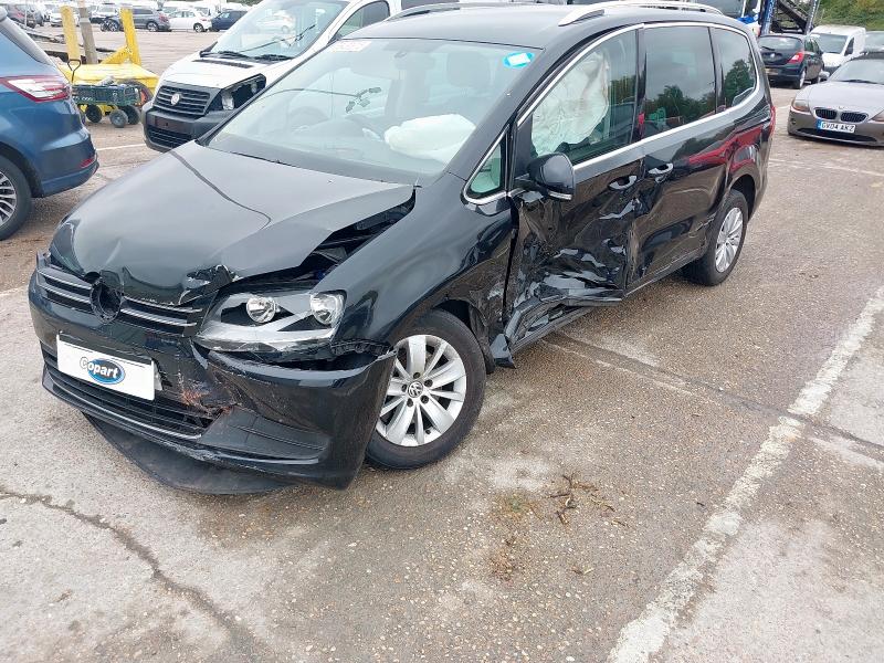 2015 VOLKSWAGEN SHARAN 2.0 TDI CR BLUEMOTION TECH 150 SE 5DR DSG for sale at Copart SANDWICH