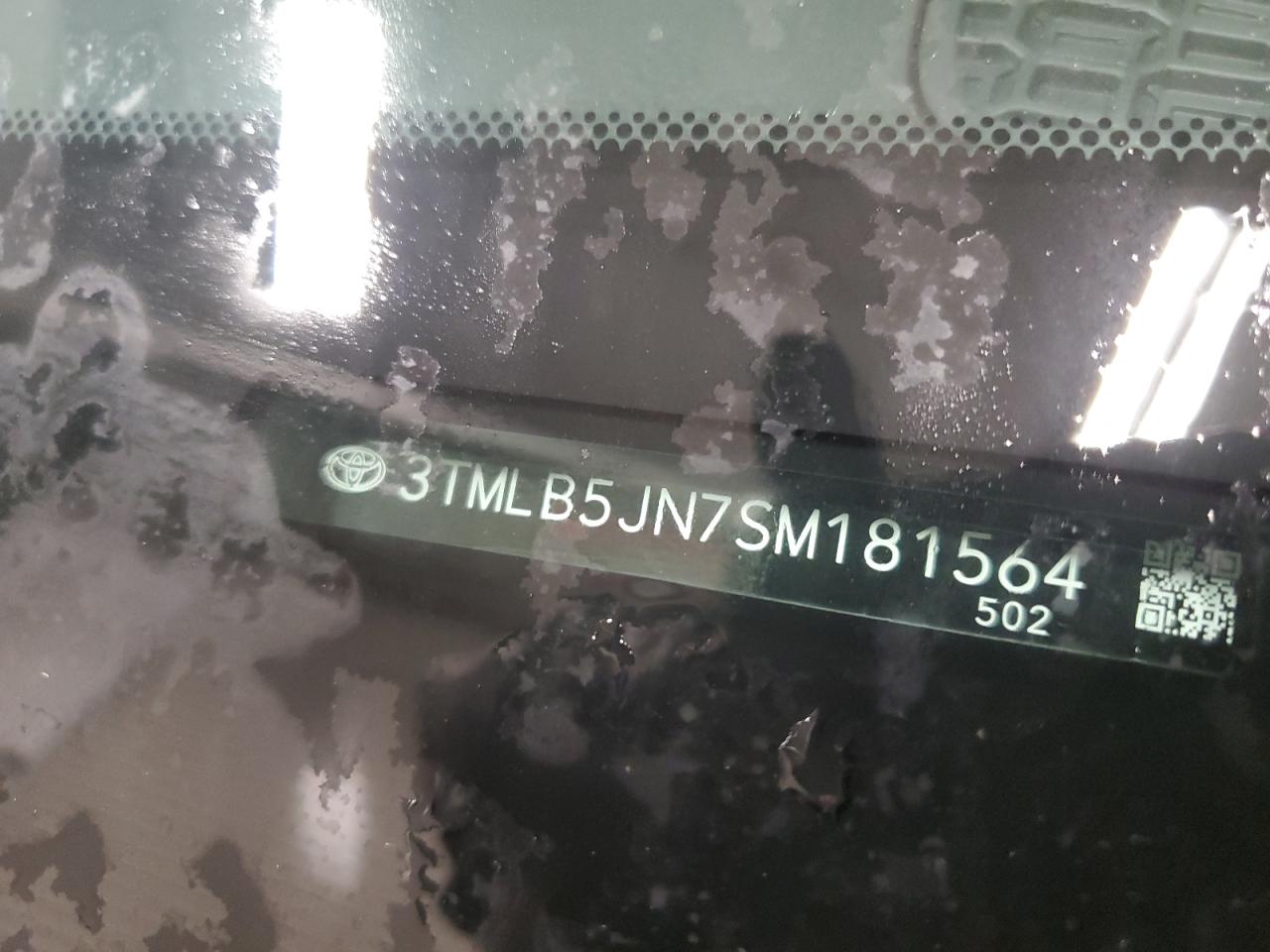 2025 Toyota Tacoma Double Cab VIN: 3TMLB5JN7SM181564 Lot: 85091235