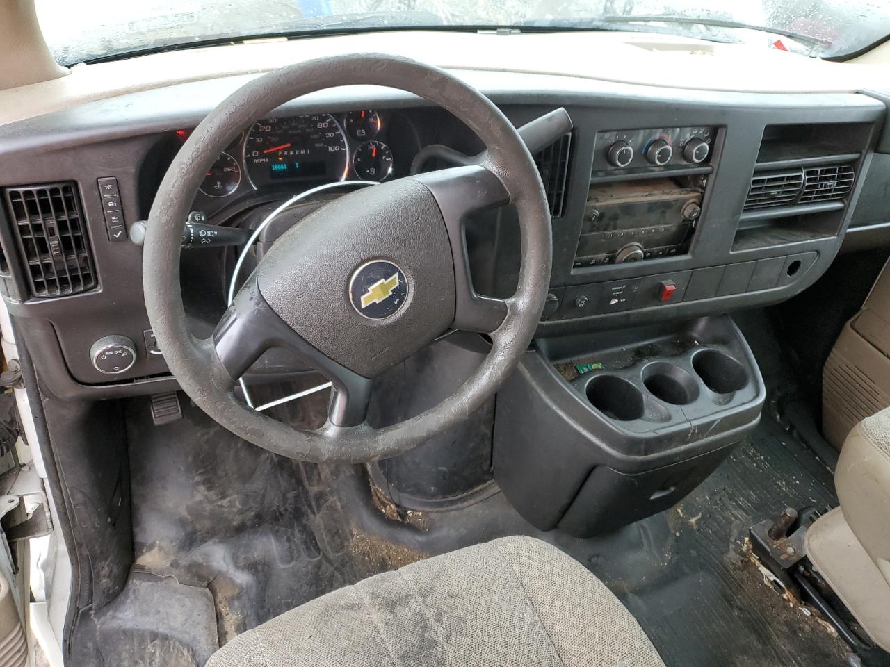 2011 Chevrolet Express Utility / Service Van VIN: 1GCWGFCA0B1128653 Lot: 89451575