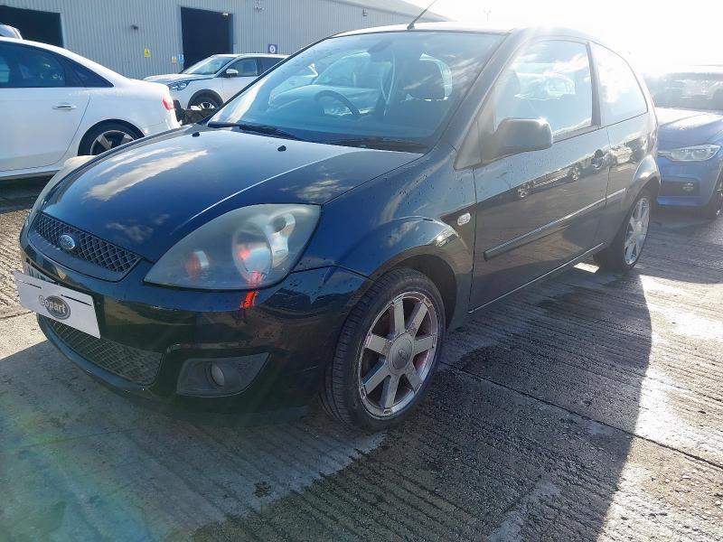 2008 FORD FIESTA 1.4 ZETEC BLUE 3DR for sale at Copart CHESTER