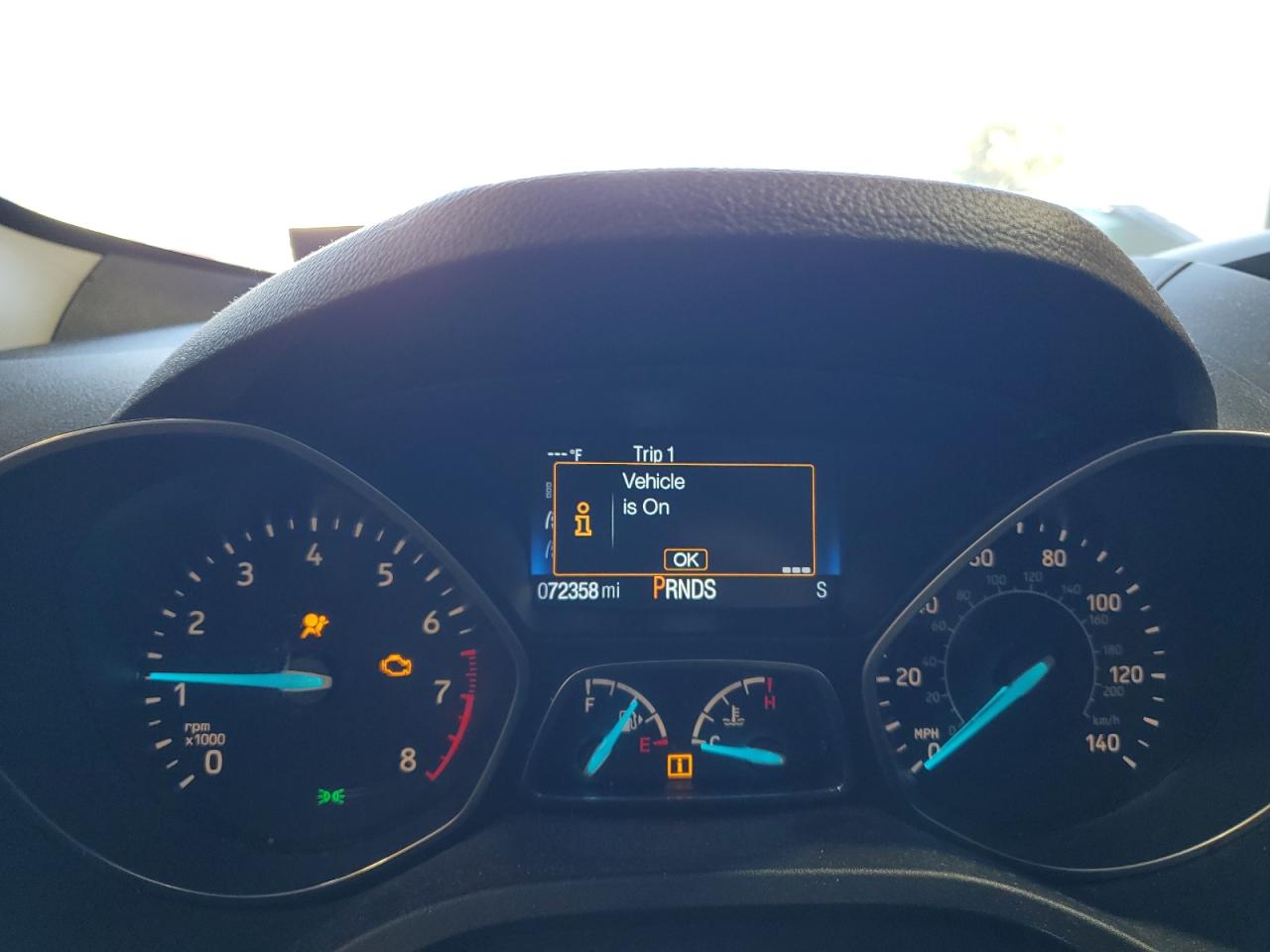 2019 Ford Escape S VIN: 1FMCU0F72KUA73318 Lot: 81989015