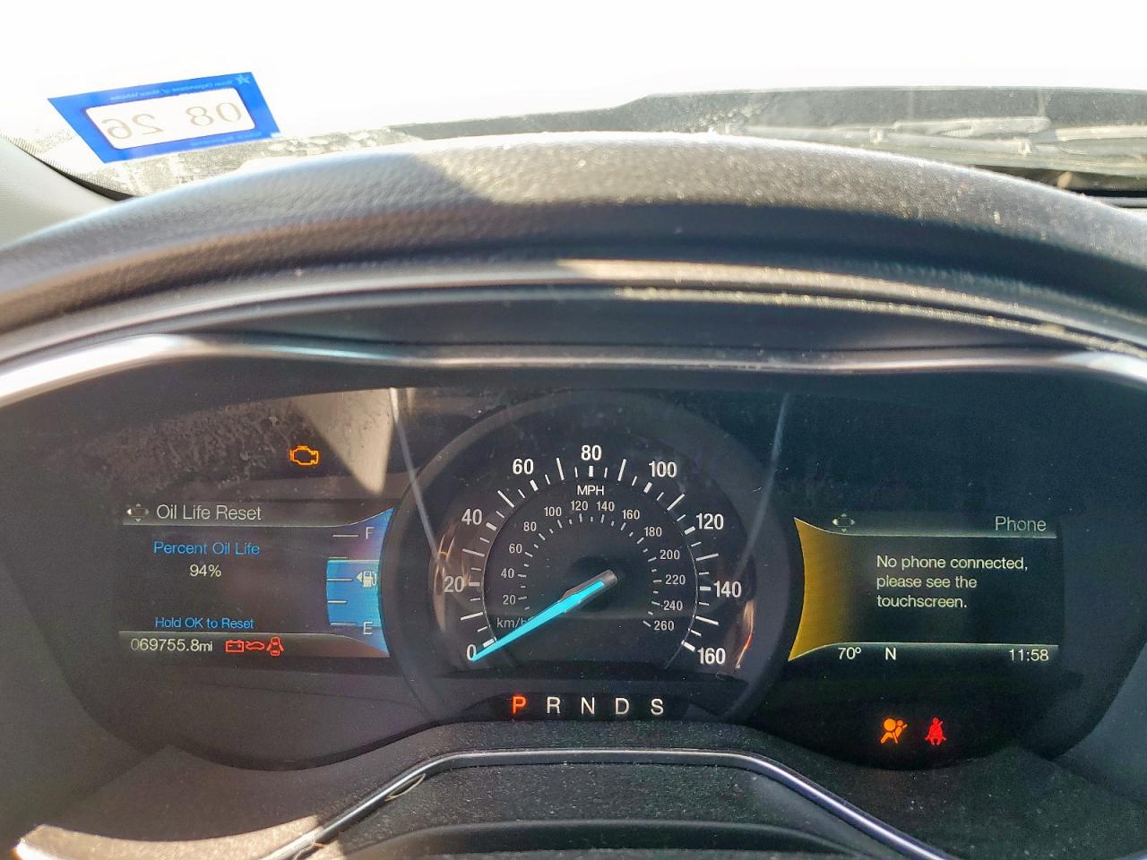 2017 Ford Fusion Se VIN: 3FA6P0HD3HR273402 Lot: 90458705