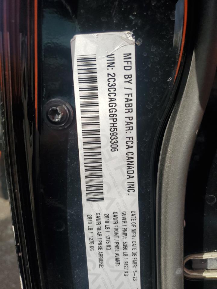 2023 Chrysler 300 S VIN: 2C3CCAGG6PH593306 Lot: 85173995