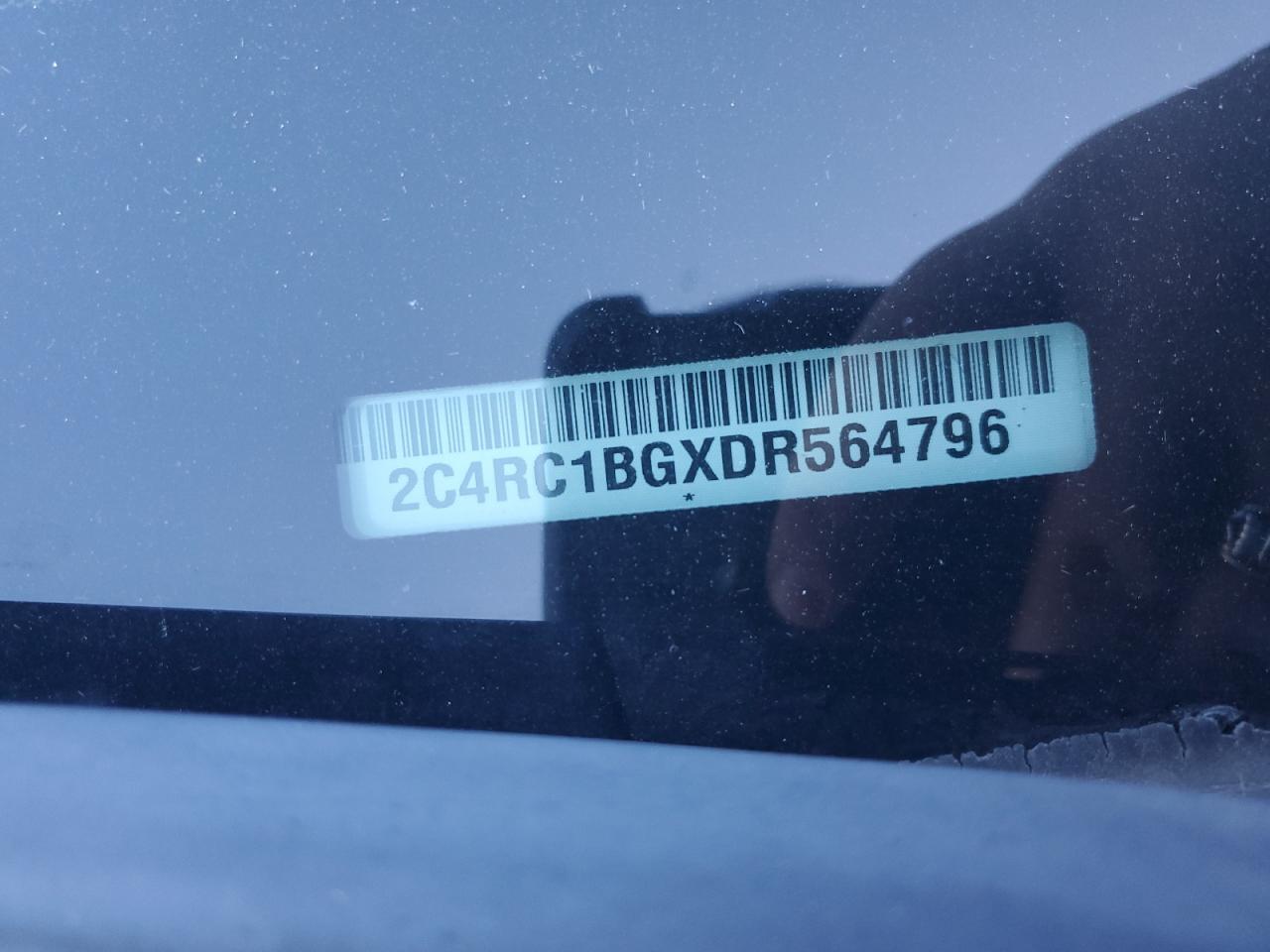 2013 Chrysler Town & Country Touring VIN: 2C4RC1BGXDR564796 Lot: 86650165