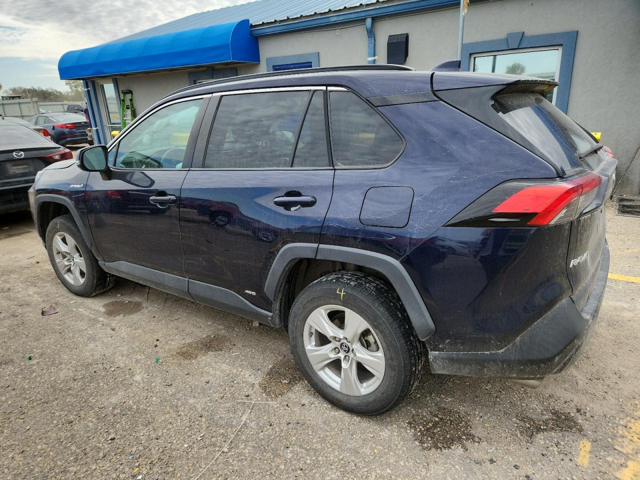 2020 Toyota Rav4 Xle blue null hybrid 2T3RWRFV7LW092415 photo #3
