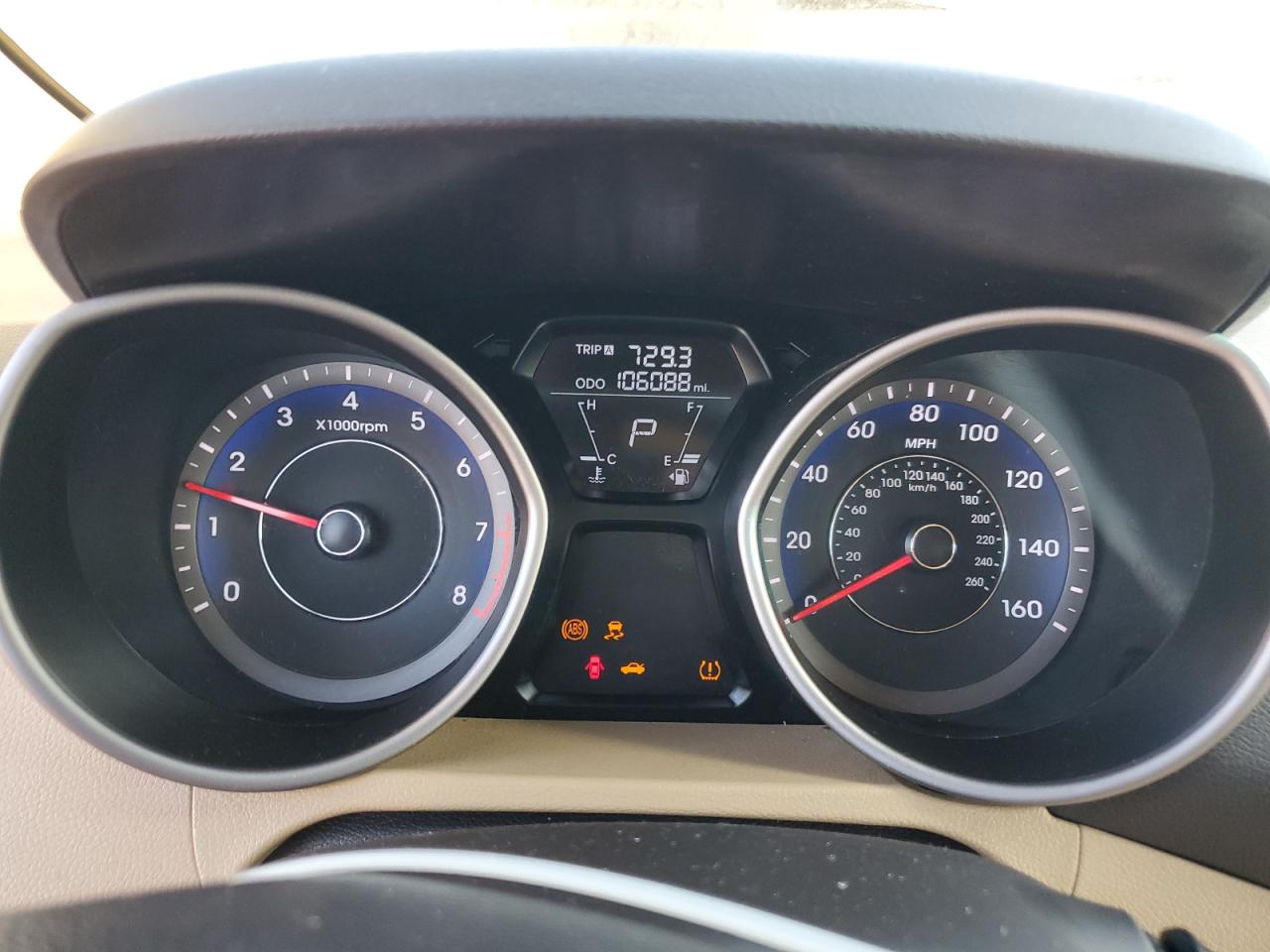 2013 Hyundai Elantra Gls VIN: KMHDH4AE6DU802512 Lot: 86110445