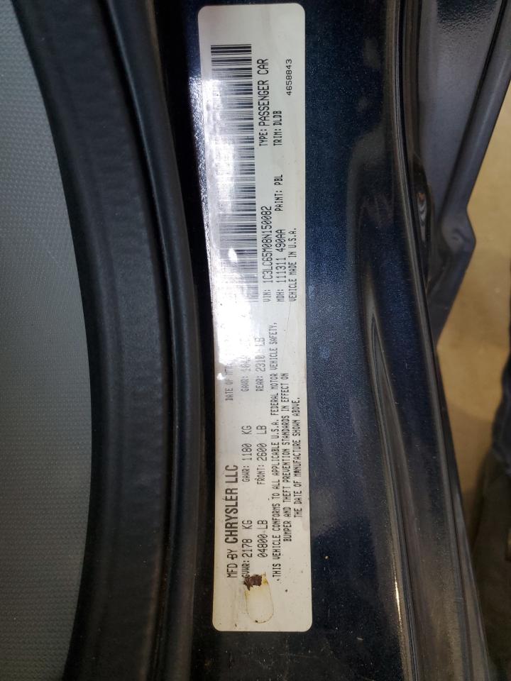 2008 Chrysler Sebring Limited VIN: 1C3LC65M08N150082 Lot: 86652285