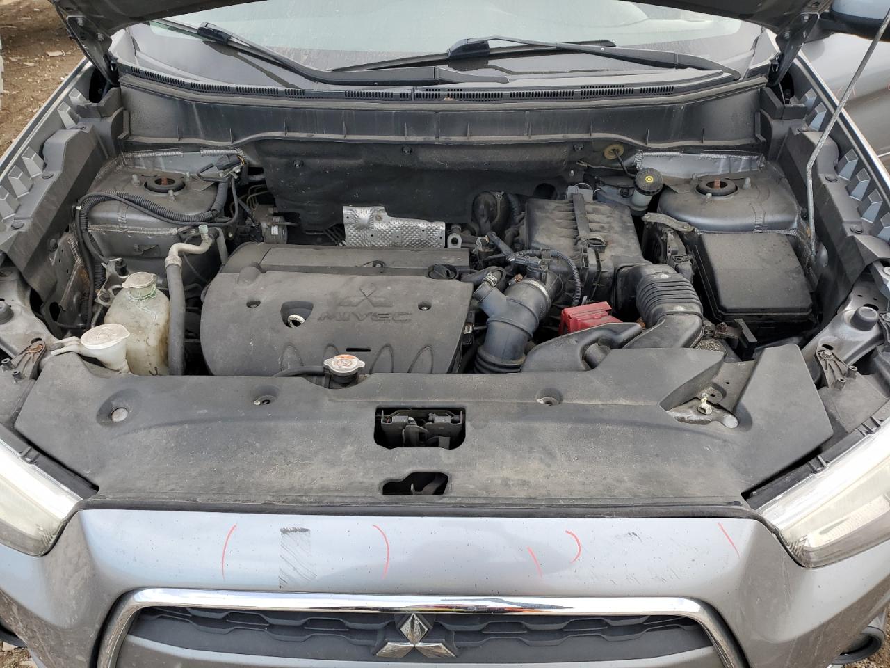 2015 Mitsubishi Outlander Sport Es VIN: 4A4AP3AU2FE061308 Lot: 82785695