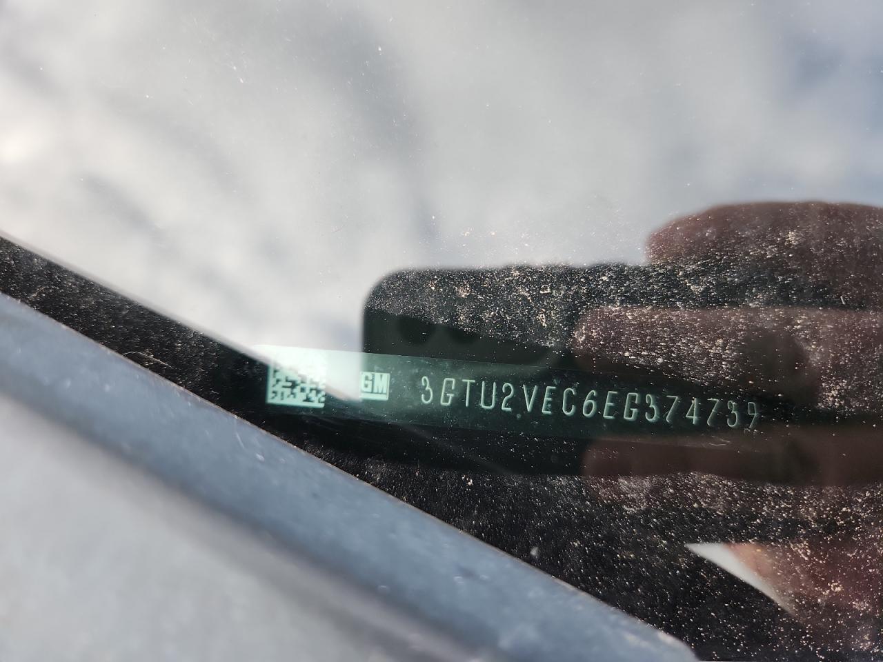 2014 GMC Sierra K1500 Slt VIN: 3GTU2VEC6EG374739 Lot: 87459455