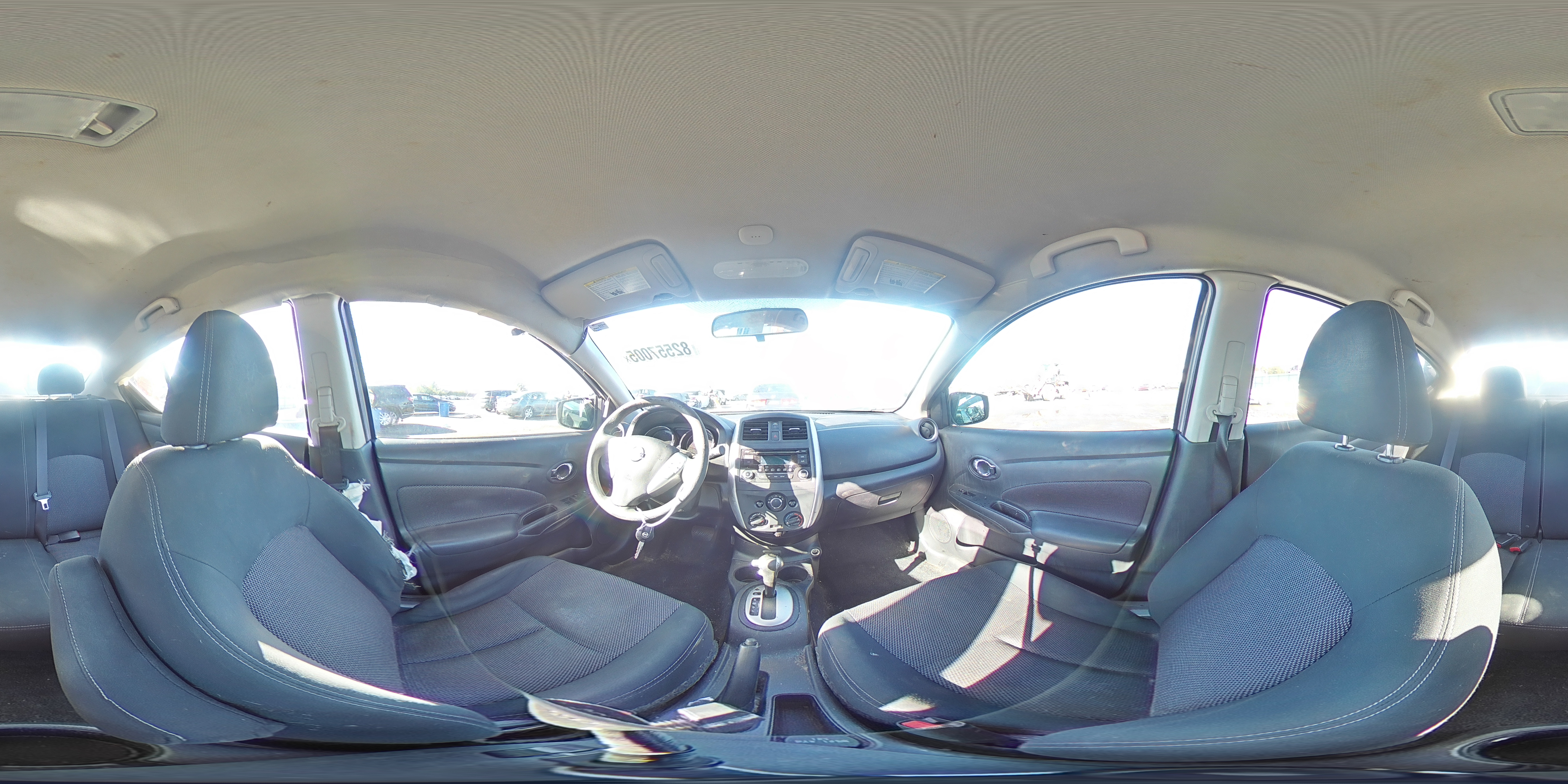 2017 Nissan Versa S VIN: 3N1CN7AP8HL869675 Lot: 82557005