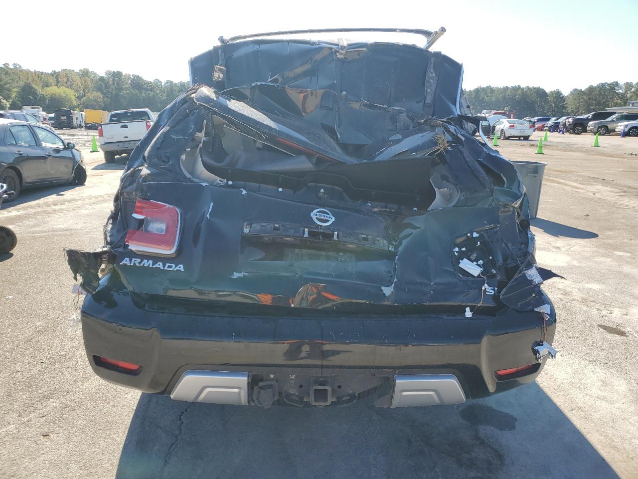 2018 Nissan Armada Sv VIN: JN8AY2ND7J9057429 Lot: 90376435