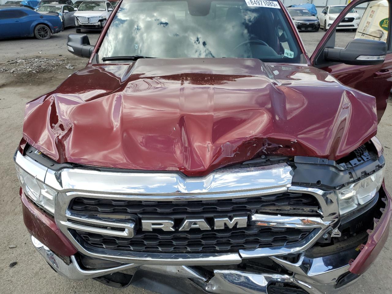 2022 Ram 1500 Big Horn/Lone Star VIN: 1C6SRFFT1NN447652 Lot: 84971085