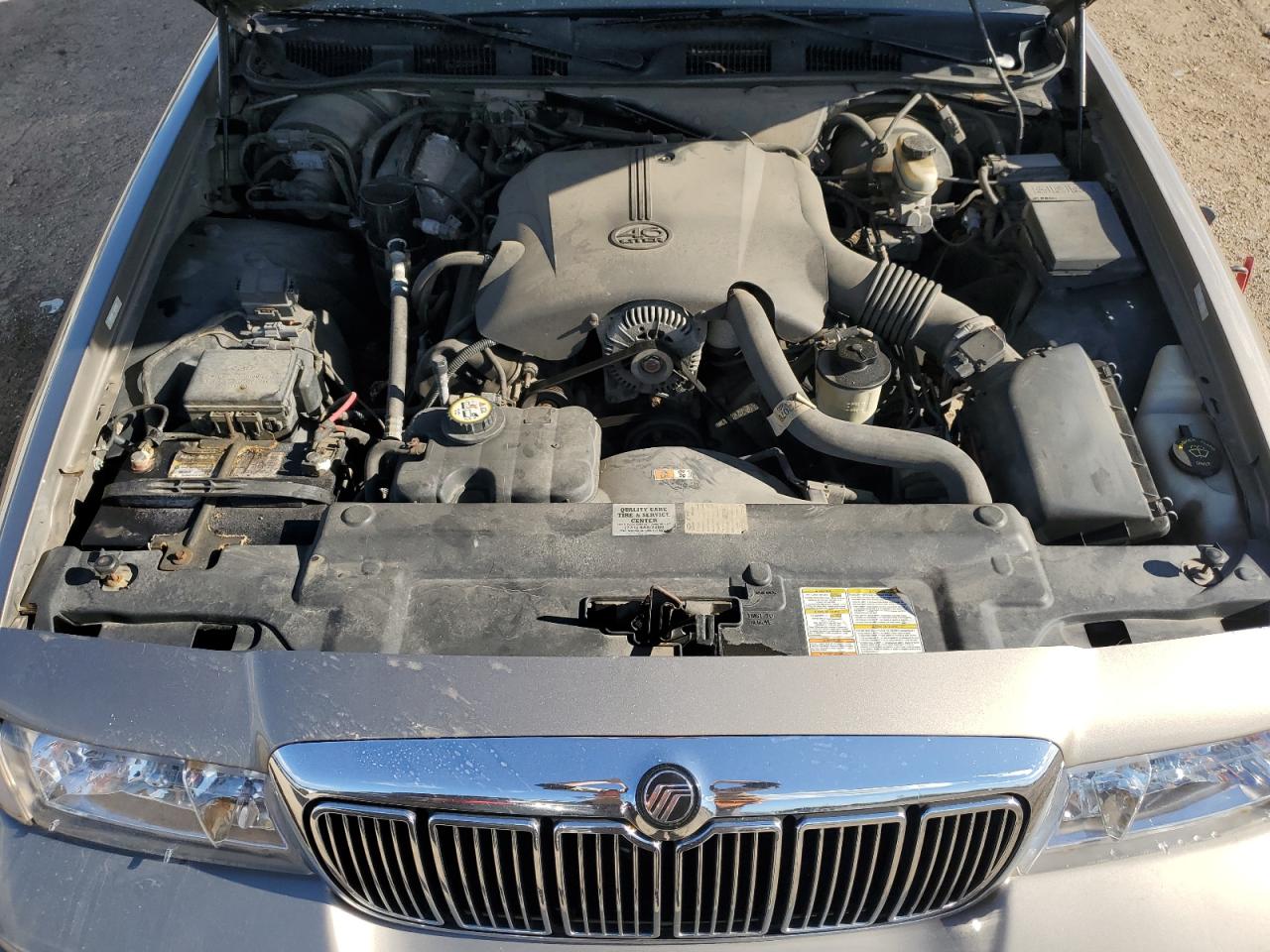 2002 Mercury Grand Marquis Gs VIN: 2MEFM74W72X628727 Lot: 85876915