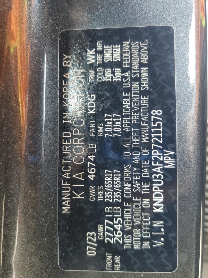 2023 Kia Sportage Lx VIN: KNDPU3AF2P7211578 Lot: 82273135